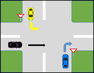 آزمون آنلاین آیین نامه راهنمایی و رانندگی - علائم راهنمایی و رانندگی