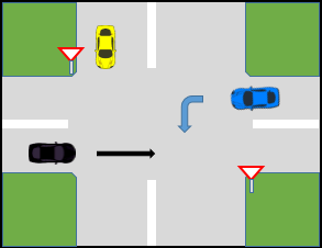 آزمون آنلاین آیین نامه راهنمایی و رانندگی - علائم راهنمایی و رانندگی