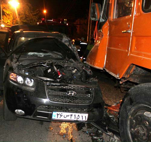 رعایت نکردن نکات ایمنی و تصادف